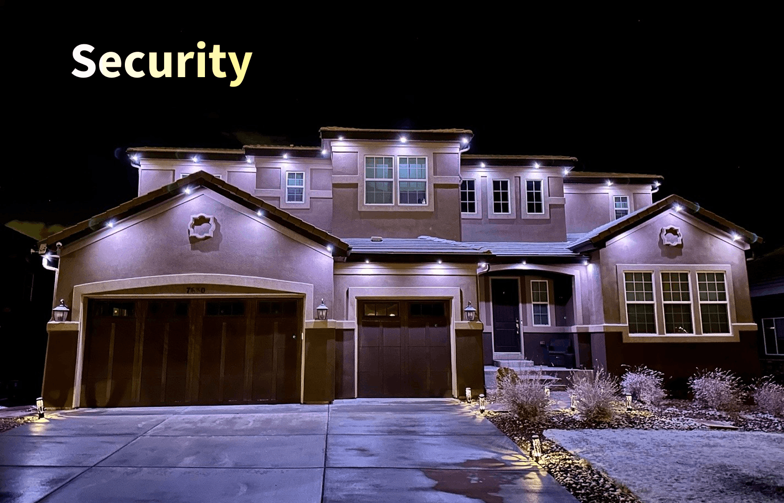 outdoor security lighting
